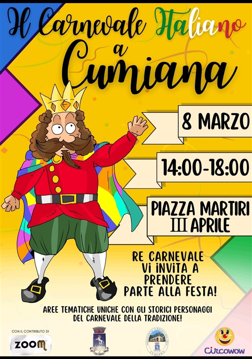 Carnevale a Cumiana - 8 marzo 2026