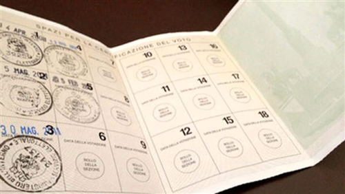 Rilascio duplicati tessere elettorali esaurite o smarrite